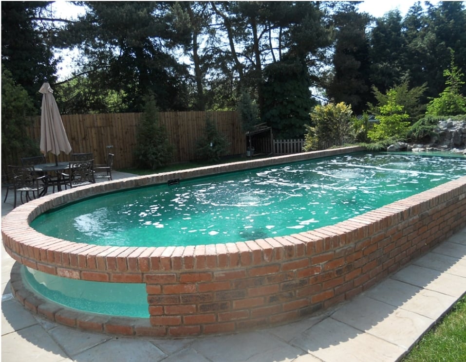 Natural rock pool design USA